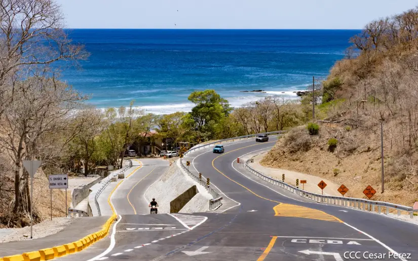 Especial: Carretera Costanera impulsa inversiones y turismo en Pacífico sur de Nicaragua