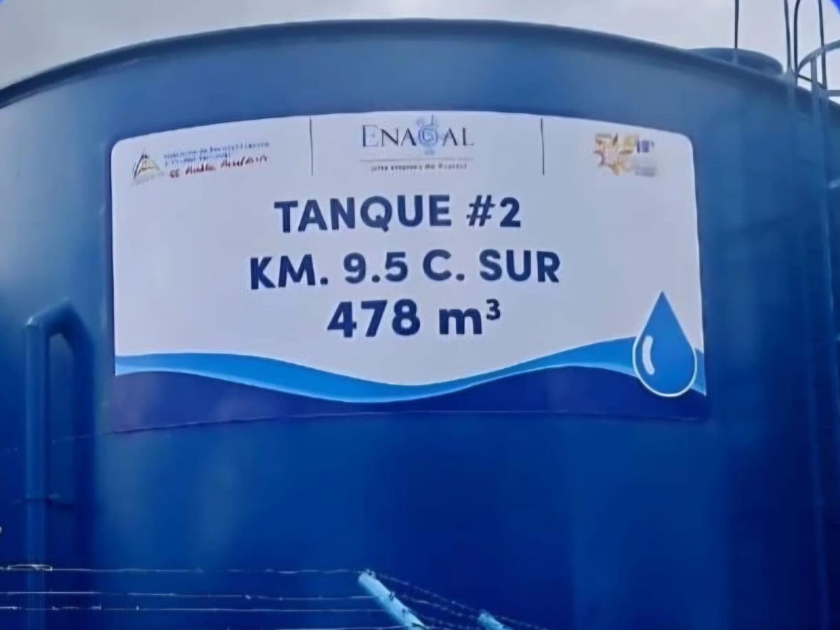 Rehabilitamos tanques en Managua