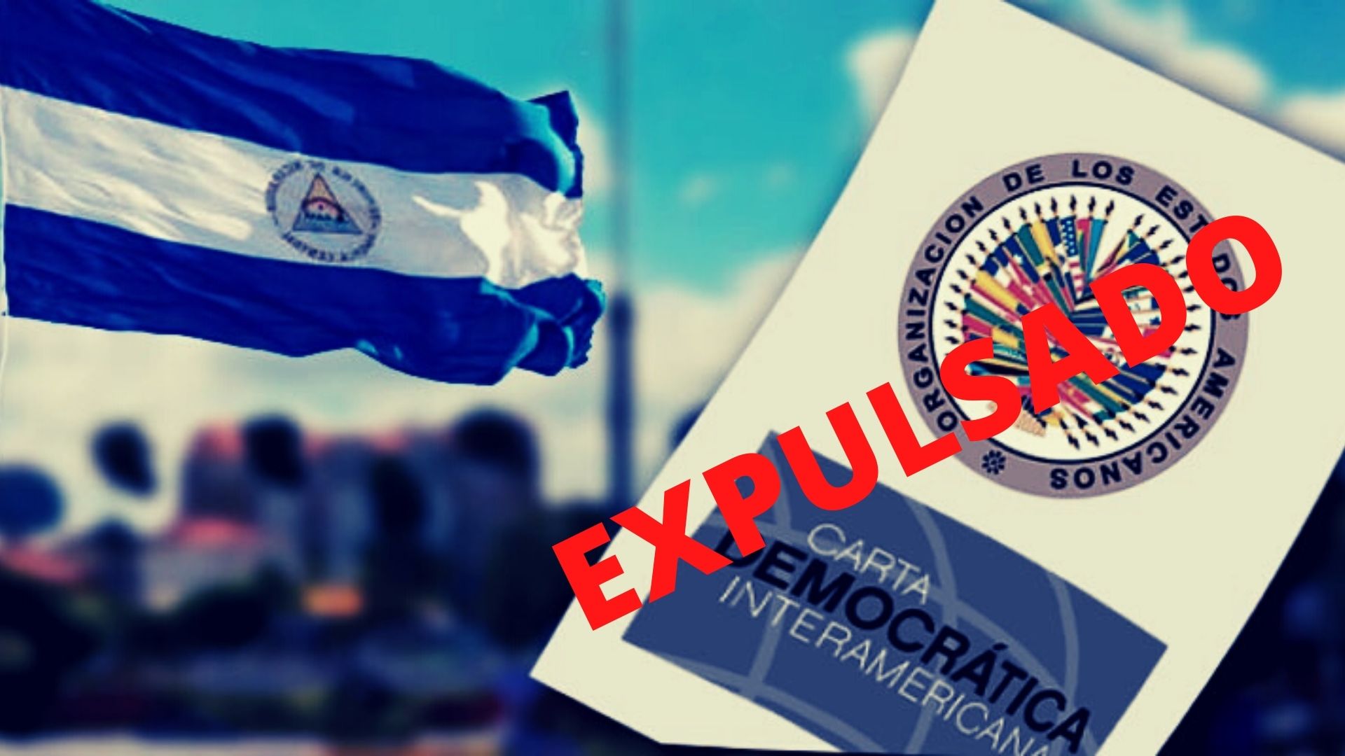 Nicaragua expulsa a la OEA