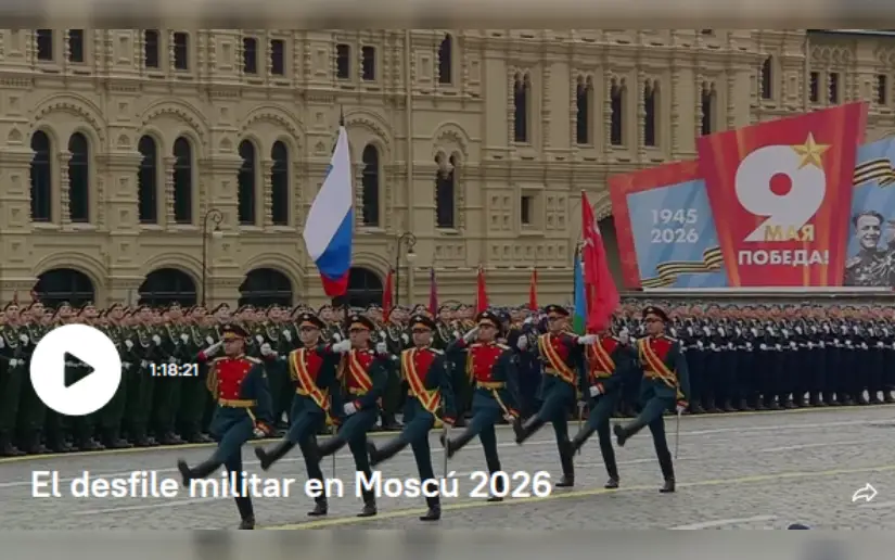 El desfile militar en Moscú brilla en el 81.º aniversario del Día de la Victoria