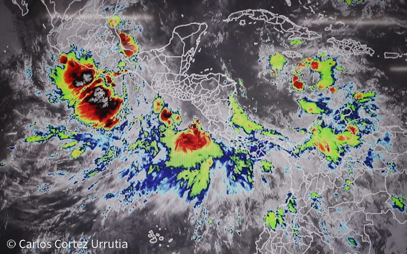 Depresión tropical 3 provocará lluvias, vientos y fuerte oleaje en Nicaragua