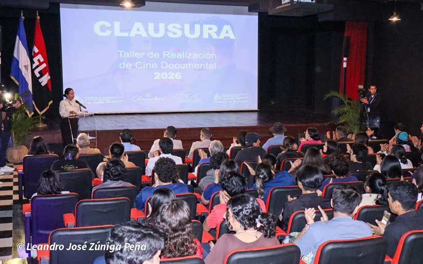 Certifican a jóvenes nicaragüenses en cine documental