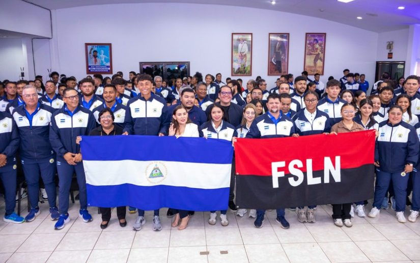 Abanderan a delegación nacional que participará en XXV Juegos Centroamericanos y del Caribe 2026