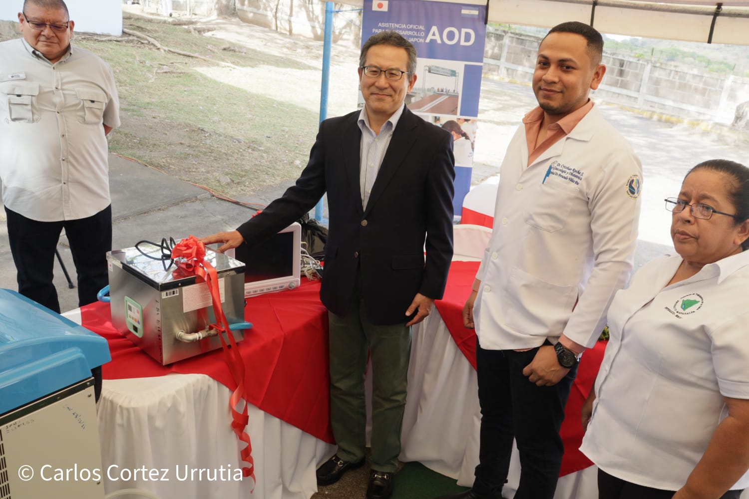 Embajada de Japón y MINSA hacen entrega oficial de equipos al Hospital Escuela César Amador Molina en Matagalpa