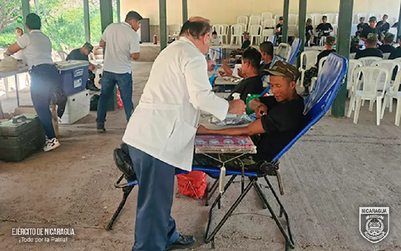 Jornada de donación voluntaria de sangre