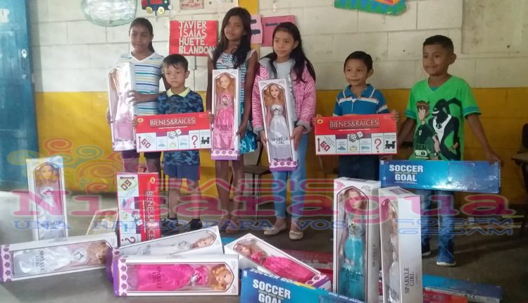 Más de 24 mil niños reciben su Juguetes en Carazo
