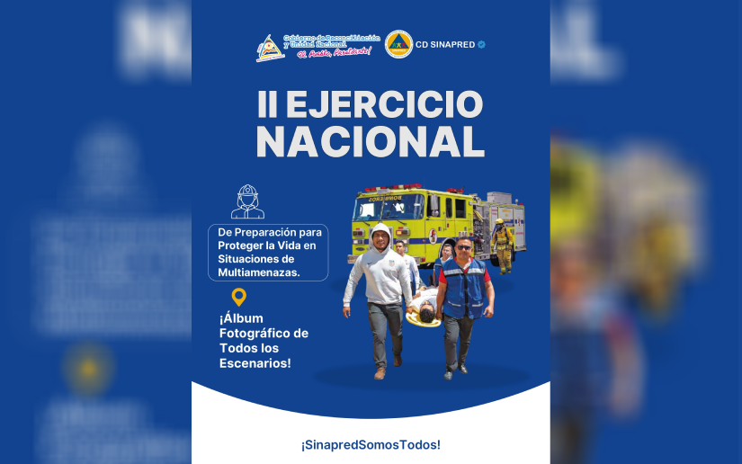 Informe final del II Ejercicio Nacional de Preparación para Proteger la Vida ante Situaciones Multiamenazas 2026