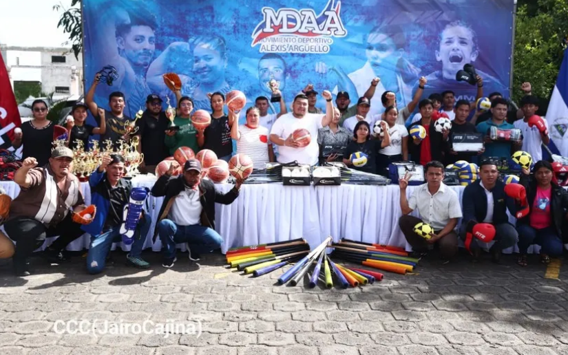 Gobierno Sandinista continúa masificando el deporte en Nicaragua