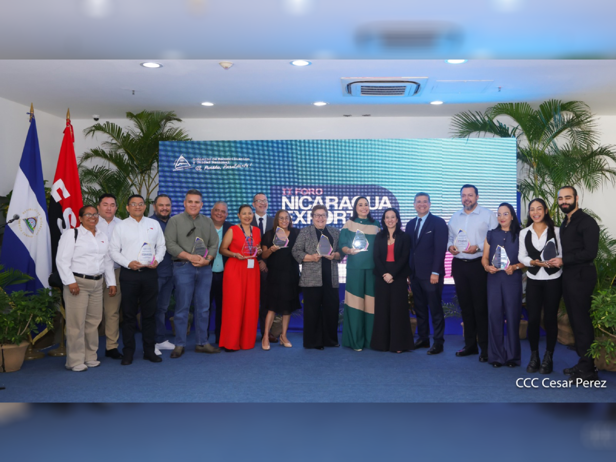 Nicaragua Exporta destaca crecimiento del sector y premia la excelencia exportadora nacional