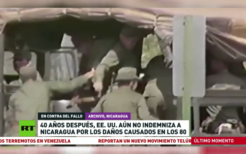 40 años después, EE.UU. aún no indemniza a Nicaragua por los daños causados en la década de 1980