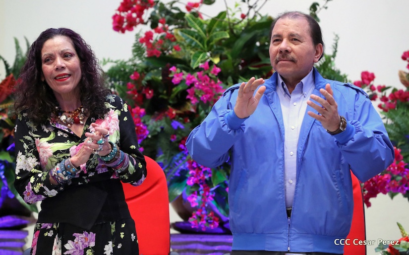 Daniel y Rosario envían mensaje de Año Nuevo al pueblo de Nicaragua