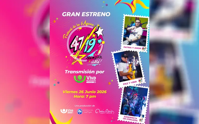 Festival de la Música 47/19 reunirá 13 temas inspirados en la Revolución Popular Sandinista