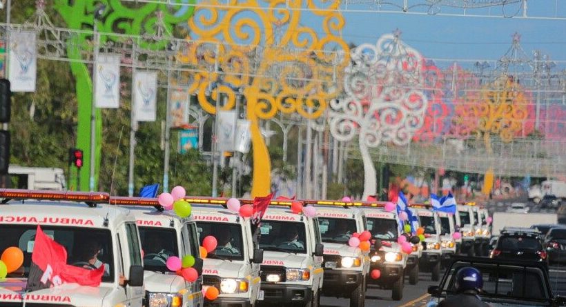 Entregan ambulancias a Silais de Managua, Ciudad Sandino y Ticuantepe