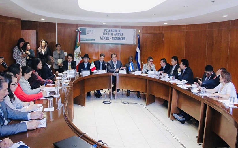 Se instala grupo de amistad México-Nicaragua en la Cámara de Diputados de México
