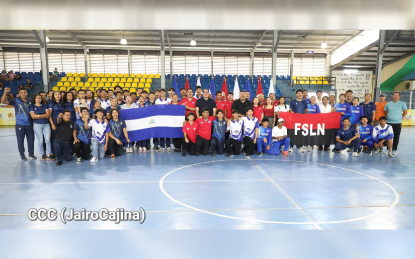 Nicaragua abandera delegaciones para torneos internacionales de billar, balonmano y atletismo