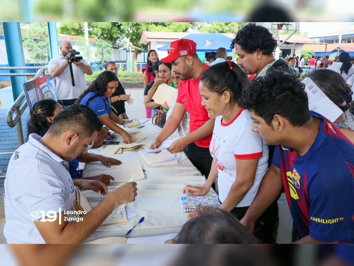 Matrículas escolares avanzan exitosamente en Nicaragua