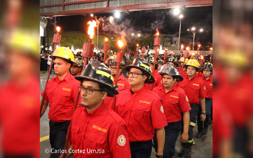 Benemérito Cuerpo de Bomberos celebra ocho décadas al servicio de la patria