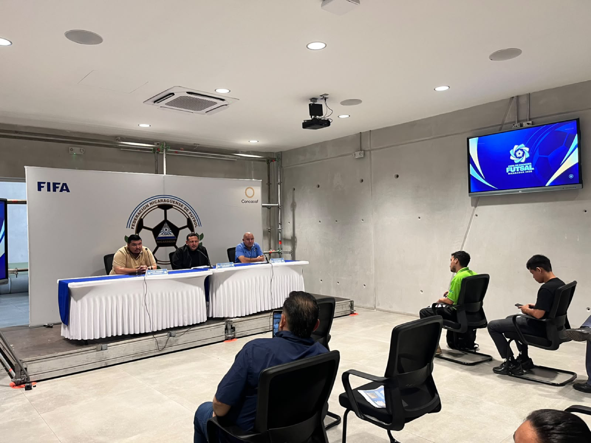 Anuncian Copa de Naciones Futsal Nicaragua 2026