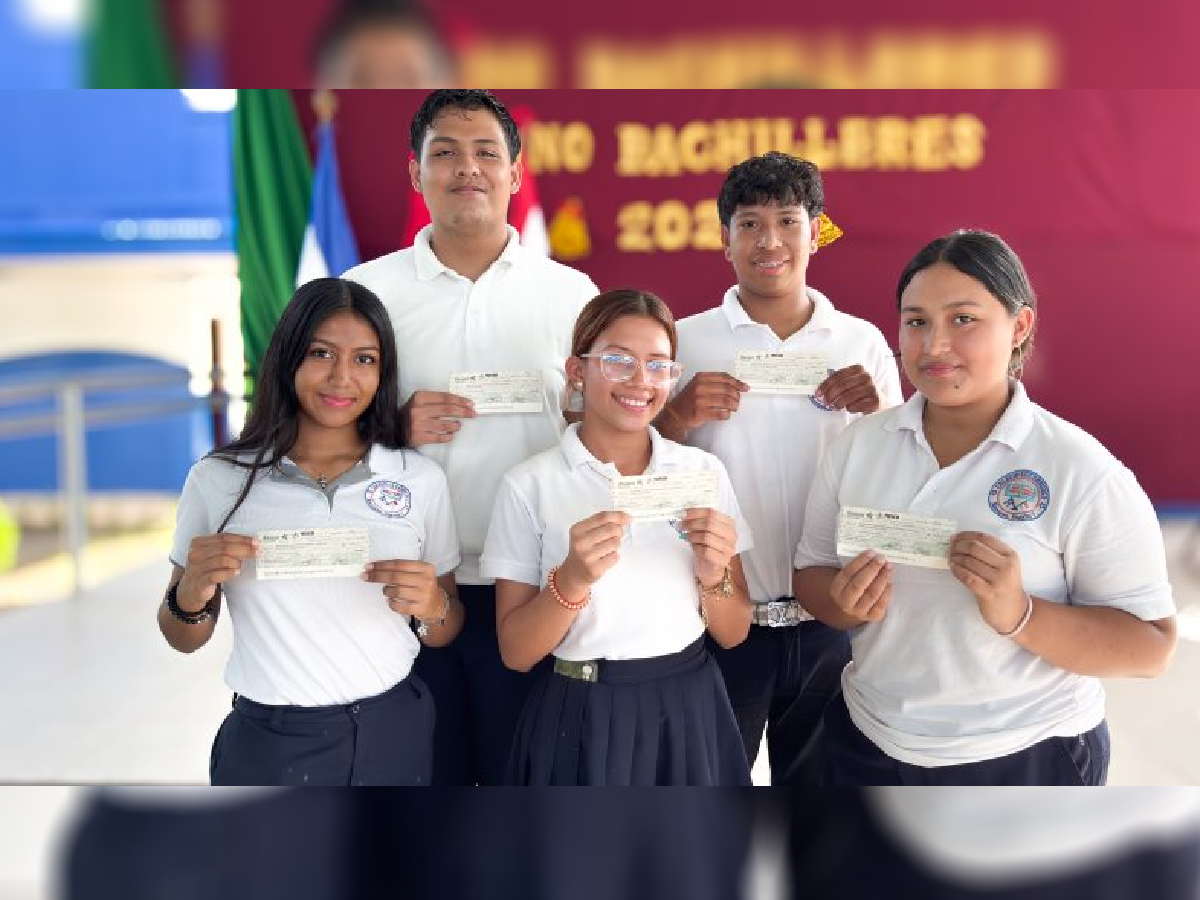 Gobierno de Nicaragua anuncia entrega del bono presidencial a bachilleres