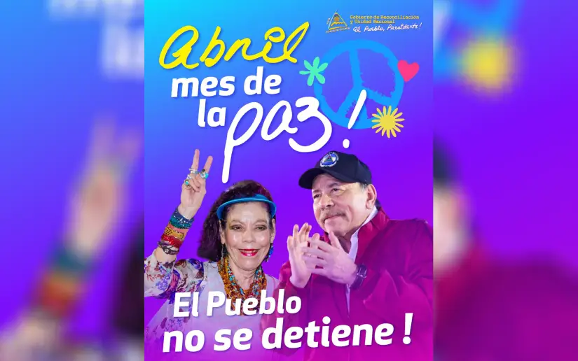 Abril es el mes de la Paz en Nicaragua
