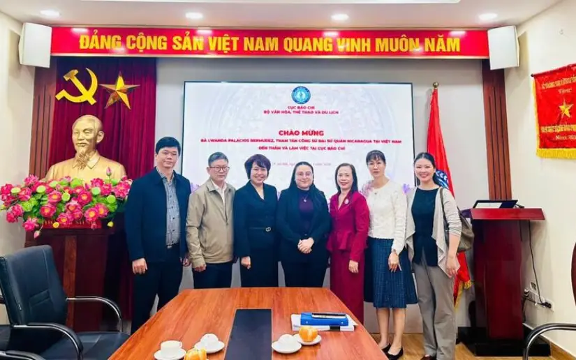 Nicaragua y Vietnam en cooperación comunicacional