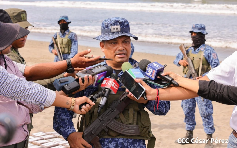 Ejército de Nicaragua incauta más de 80 paquetes con cocaína al suroeste del país