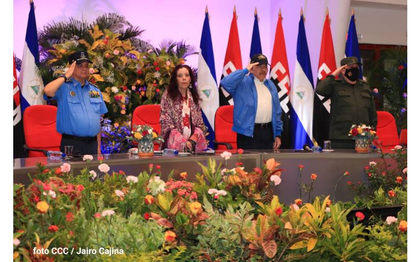 Fuerza Aérea del Ejército de Nicaragua celebra 43 años de servicio al pueblo