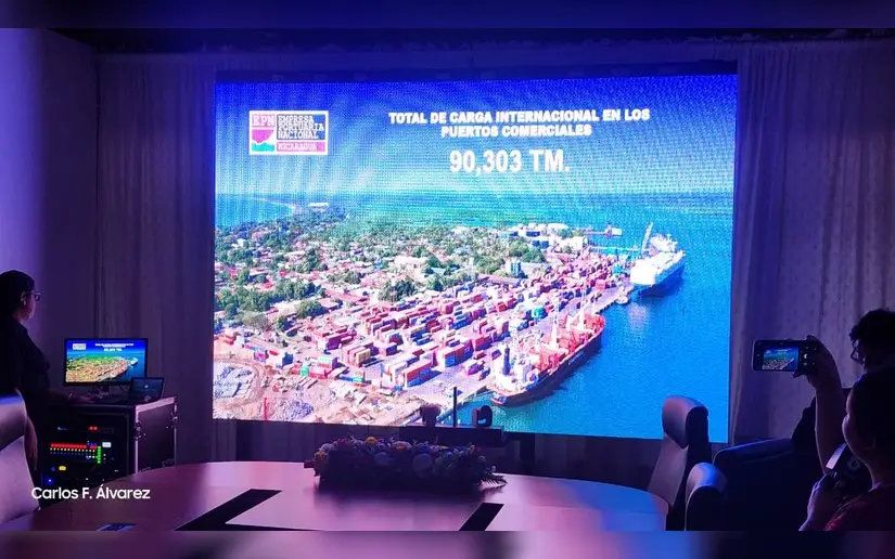 Nicaragua moviliza más de 90.000 toneladas métricas en sus puertos comerciales