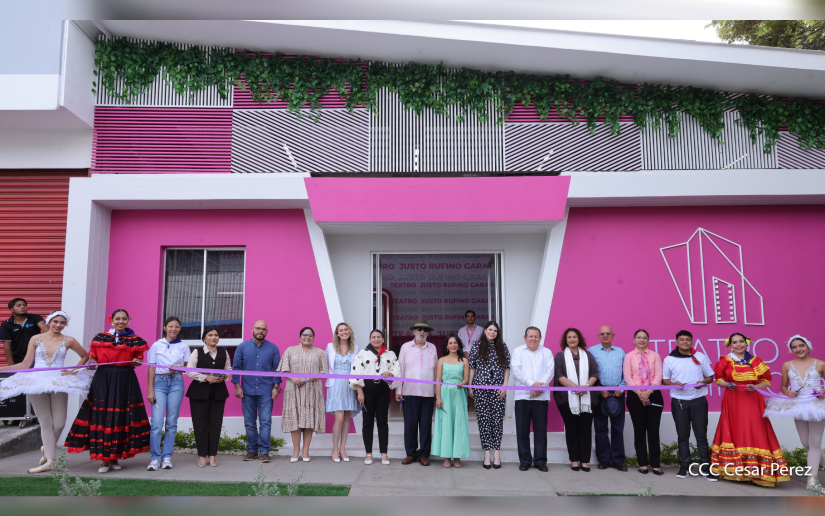 ¡Más arte en Paz y Revolución! Inauguran Teatro Justo Rufino Garay