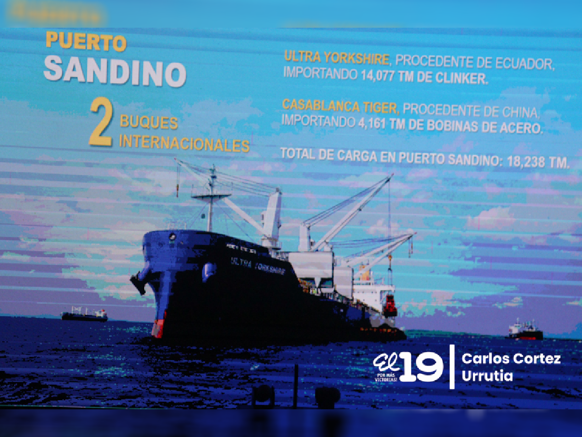 Asciende a 139.000 toneladas la carga atendida en los puertos de Nicaragua