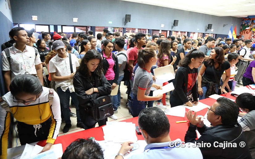 Inicia proceso de prematrícula en la UNAN-Managua