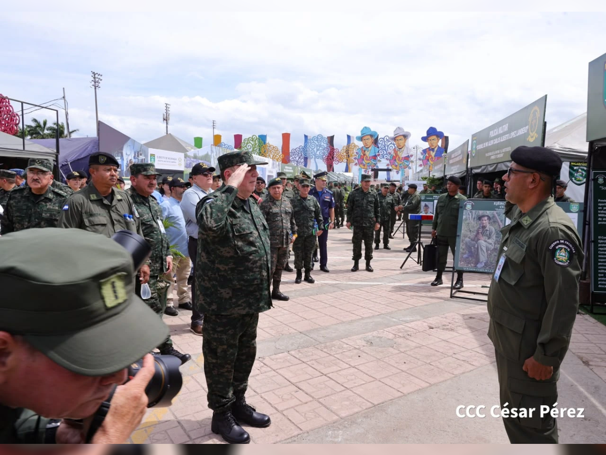 Ejército de Nicaragua inauguró Exposición Estática de Técnica y Medios