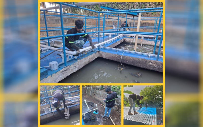 Rehabilitamos plantas de tratamiento en Managua