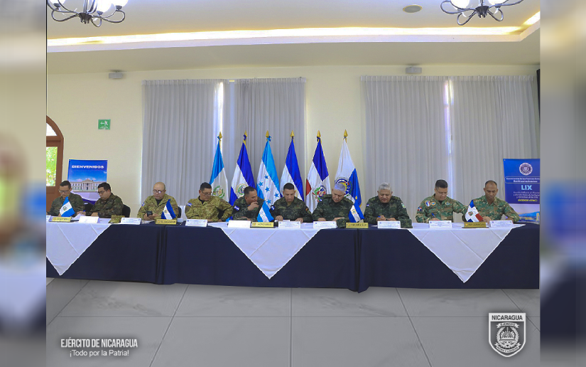Ejército de Nicaragua en LIX Reunión Ordinaria de Directores y Oficiales Enlaces de Inteligencia y Operaciones