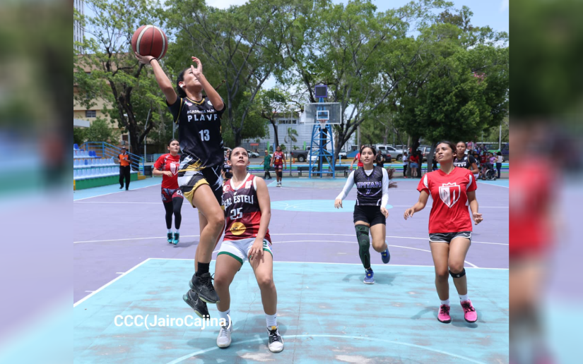 Arranca competencia de baloncesto como parte de los Juegos Juveniles Managua 2026