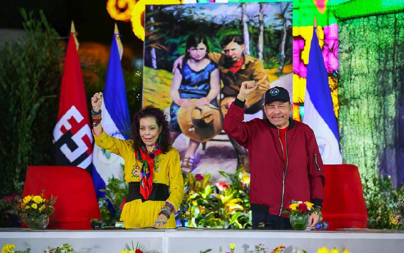 Contundente respaldo de los nicaragüenses a la Paz, al FSLN y a Copresidentes de la República