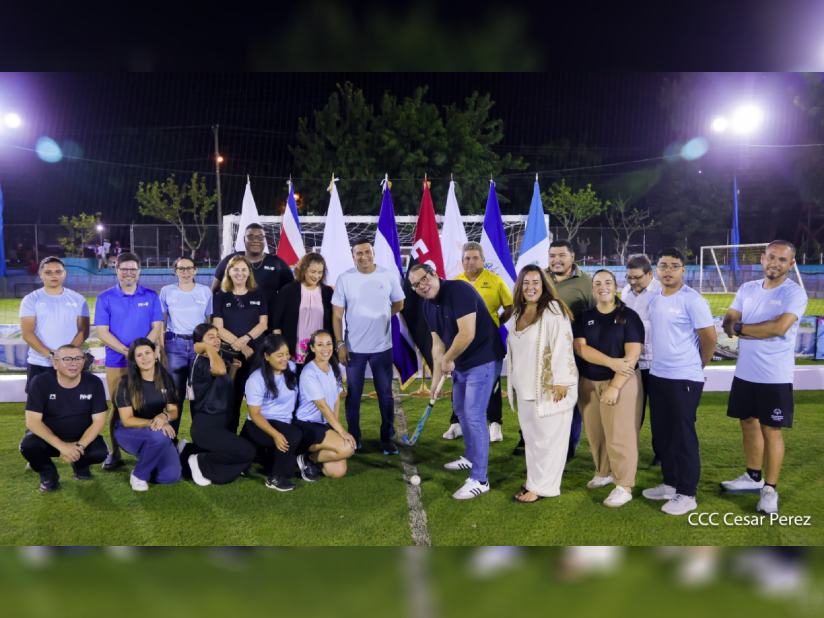 Inauguran Campeonato Centroamericano de Hockey Sobre Césped en Nicaragua